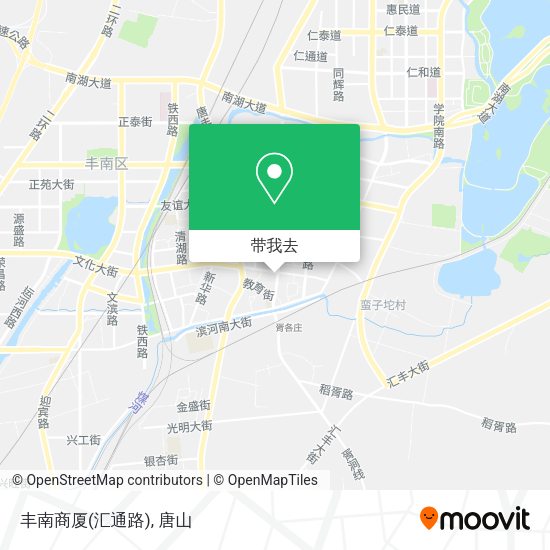 丰南商厦(汇通路)地图