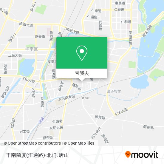 丰南商厦(汇通路)-北门地图