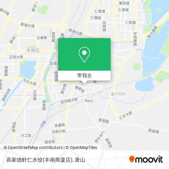 喜家德虾仁水饺(丰南商厦店)地图