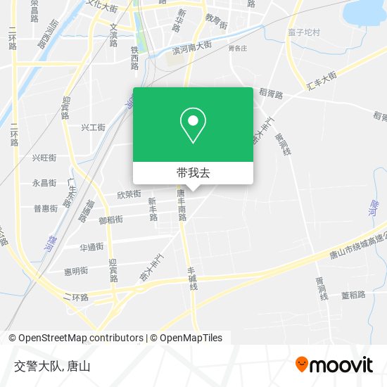 交警大队地图