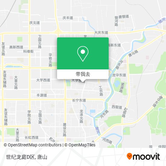 世纪龙庭D区地图