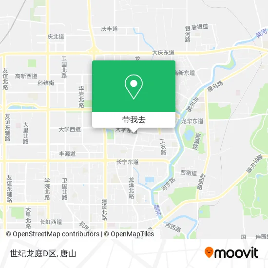 世纪龙庭D区地图