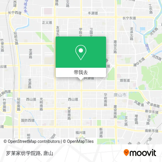 罗莱家纺学院路地图