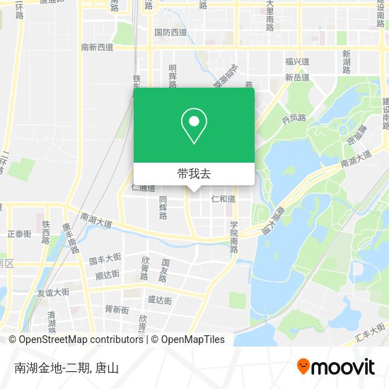 南湖金地-二期地图