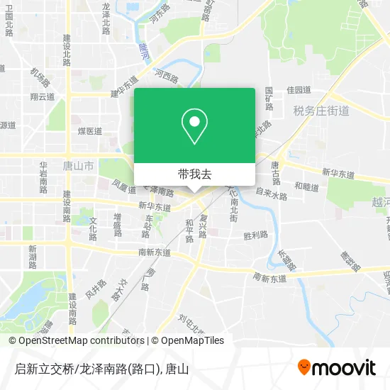 启新立交桥/龙泽南路(路口)地图