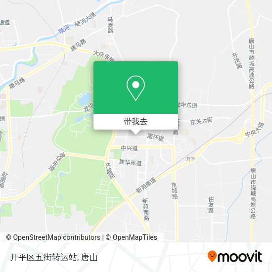 开平区五街转运站地图