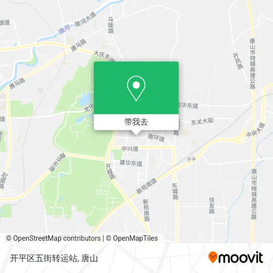 开平区五街转运站地图