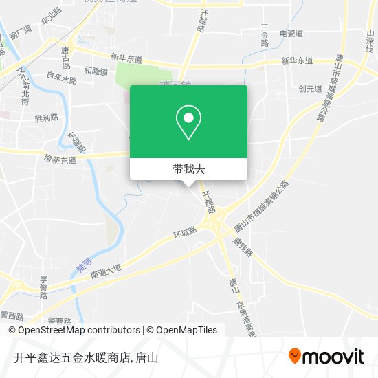 开平鑫达五金水暖商店地图