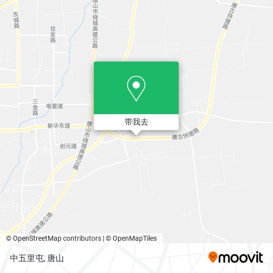 中五里屯地图