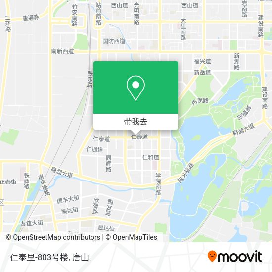 仁泰里-803号楼地图