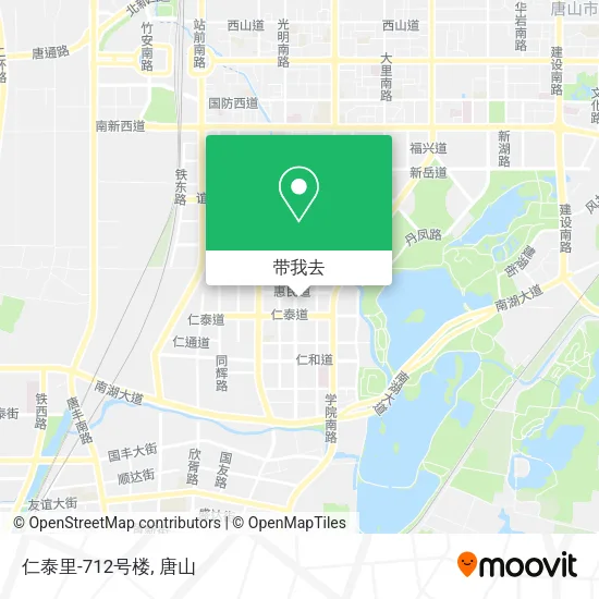 仁泰里-712号楼地图