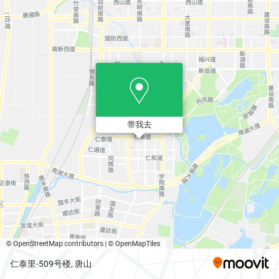 仁泰里-509号楼地图
