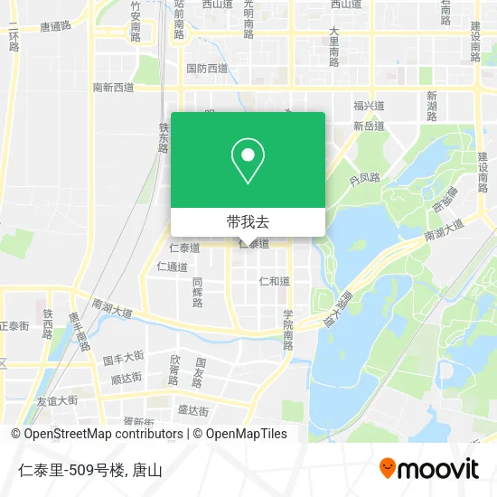 仁泰里-509号楼地图
