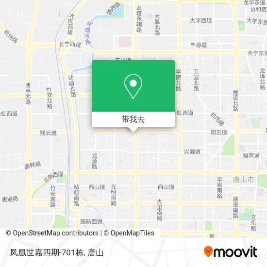 凤凰世嘉四期-701栋地图