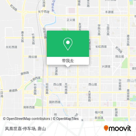 凤凰世嘉-停车场地图