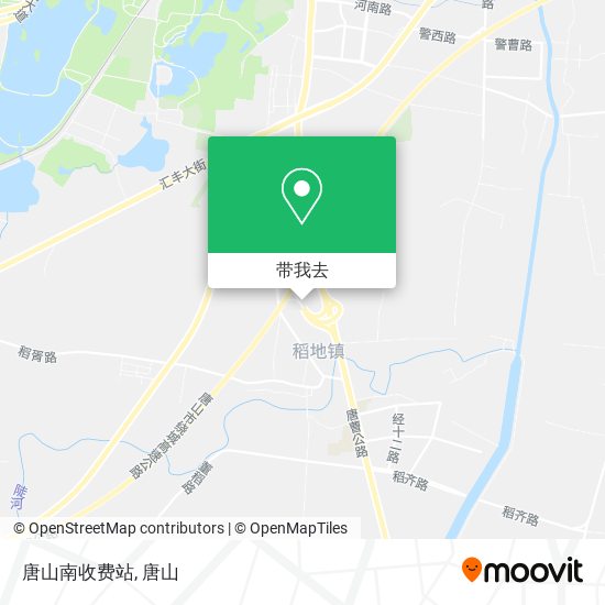 唐山南收费站地图