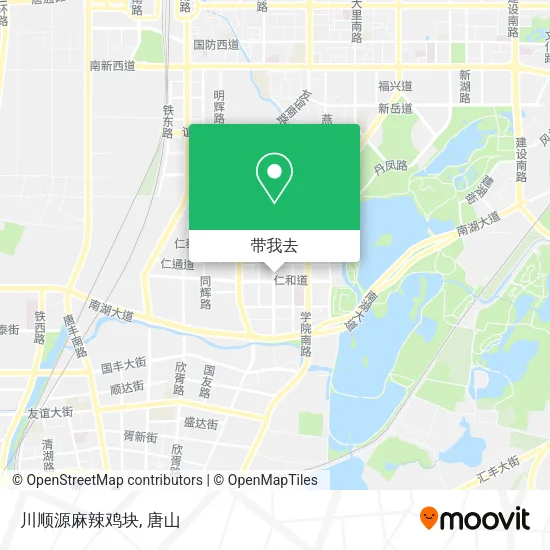 川顺源麻辣鸡块地图