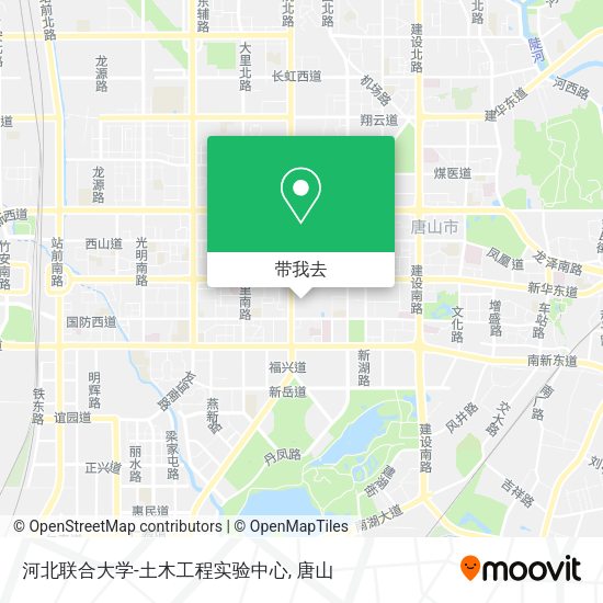河北联合大学-土木工程实验中心地图