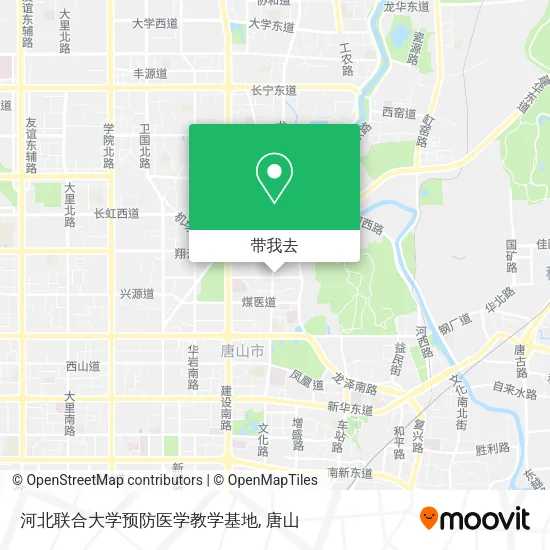 河北联合大学预防医学教学基地地图