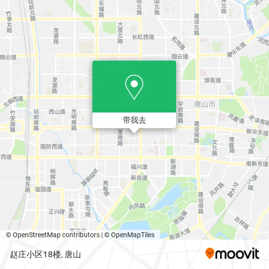 赵庄小区18楼地图