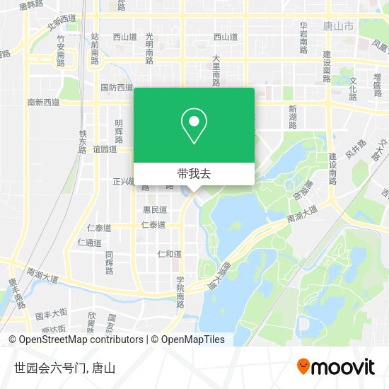 世园会六号门地图