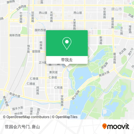 世园会六号门地图
