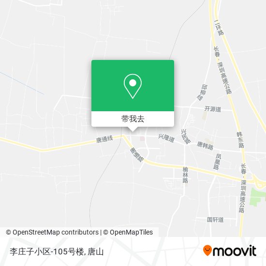 李庄子小区-105号楼地图