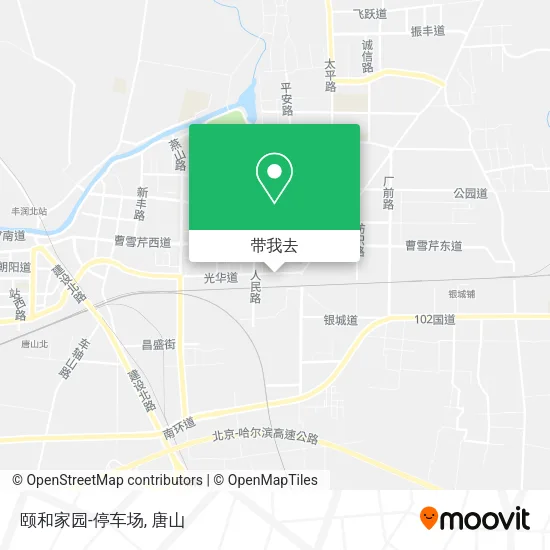颐和家园-停车场地图