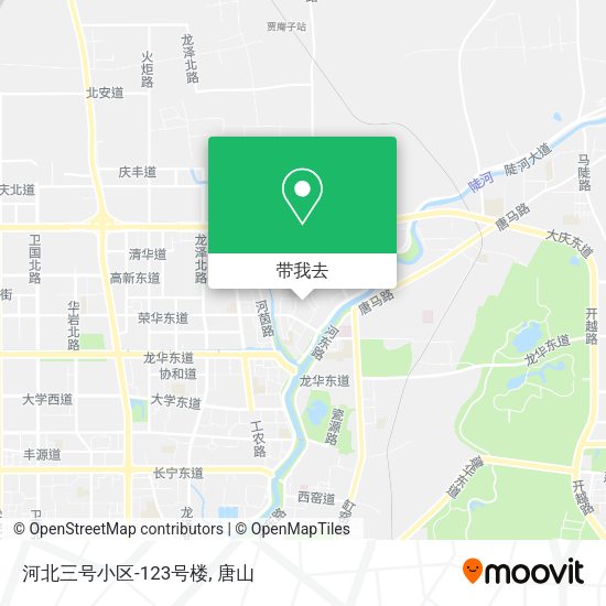 河北三号小区-123号楼地图