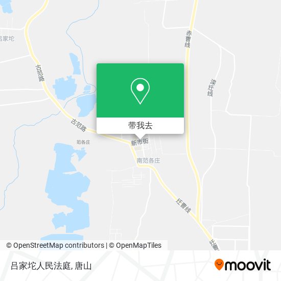 吕家坨人民法庭地图