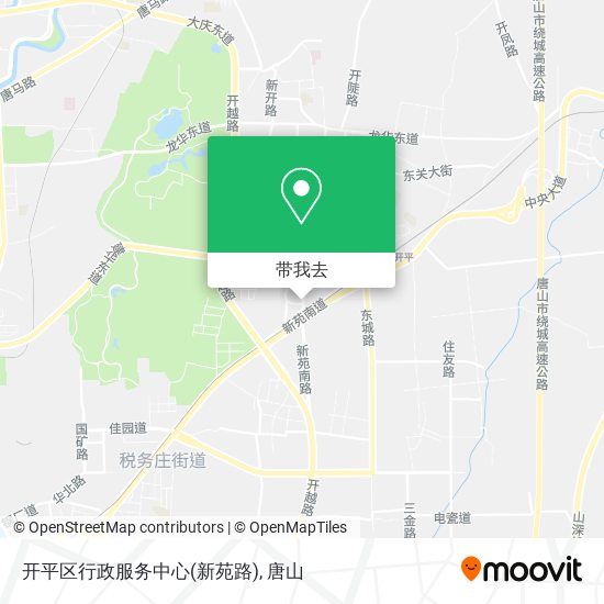 开平区行政服务中心(新苑路)地图