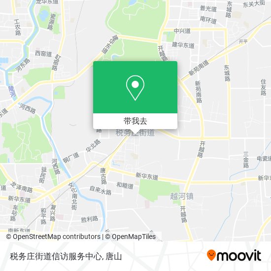 税务庄街道信访服务中心地图