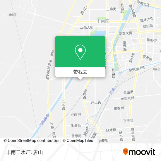 丰南二水厂地图