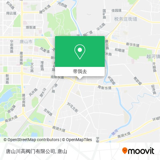 唐山川高阀门有限公司地图