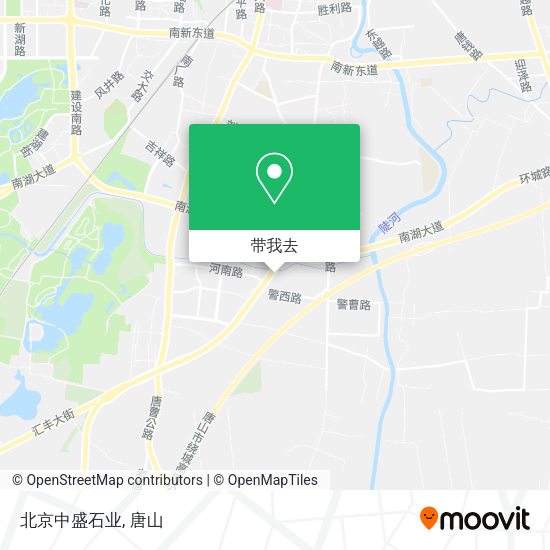 北京中盛石业地图