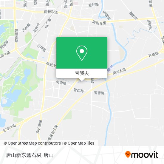 唐山新东鑫石材地图