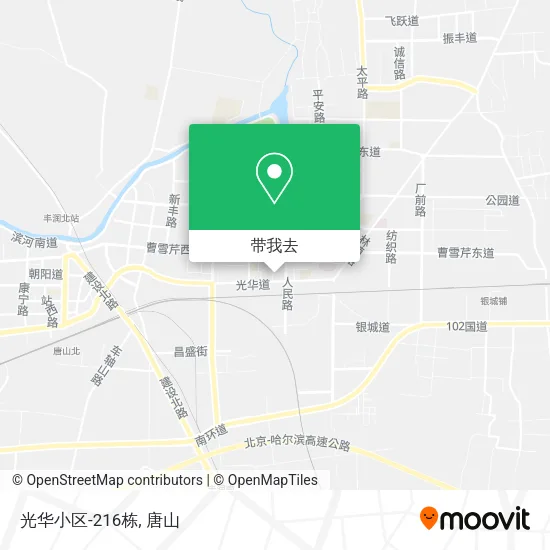 光华小区-216栋地图