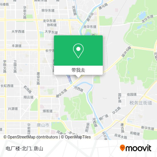 电厂楼-北门地图
