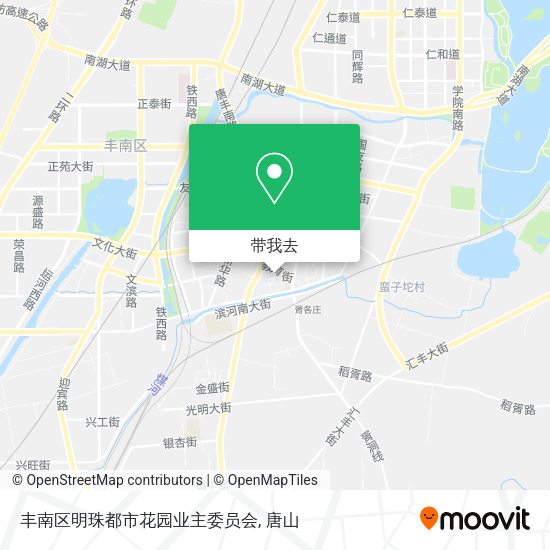 丰南区明珠都市花园业主委员会地图
