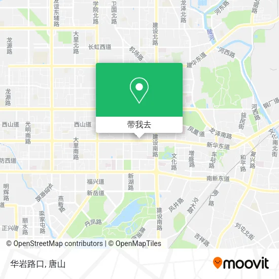 华岩路口地图