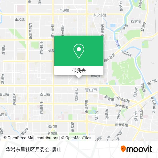 华岩东里社区居委会地图