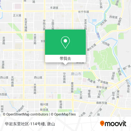 华岩东里社区-114号楼地图