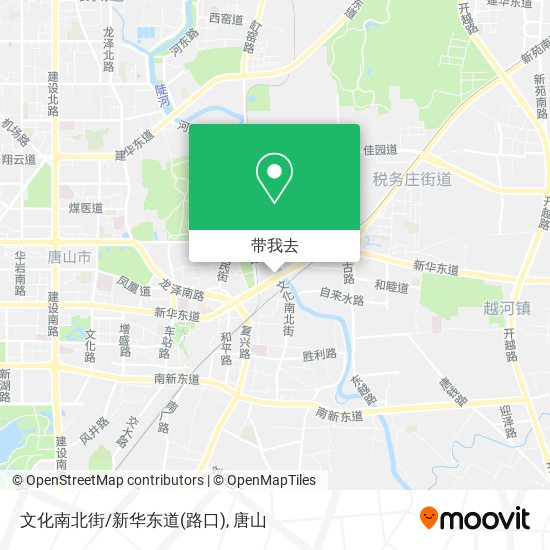 文化南北街/新华东道(路口)地图