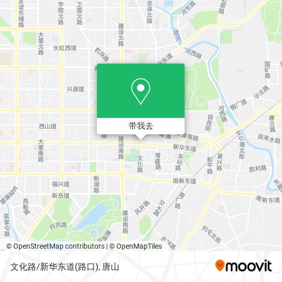 文化路/新华东道(路口)地图