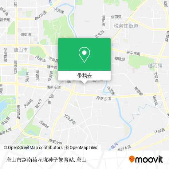 唐山市路南荷花坑种子繁育站地图