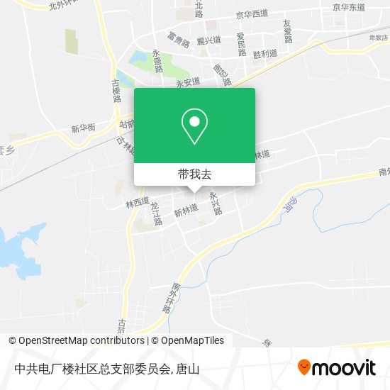 中共电厂楼社区总支部委员会地图