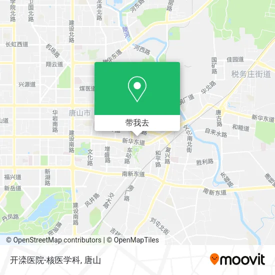 开滦医院-核医学科地图