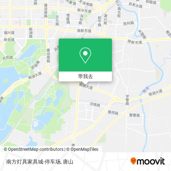 南方灯具家具城-停车场地图