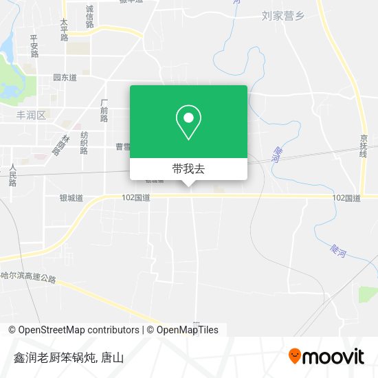 鑫润老厨笨锅炖地图
