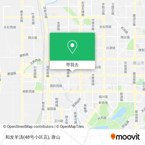 和发羊汤(48号小区店)地图